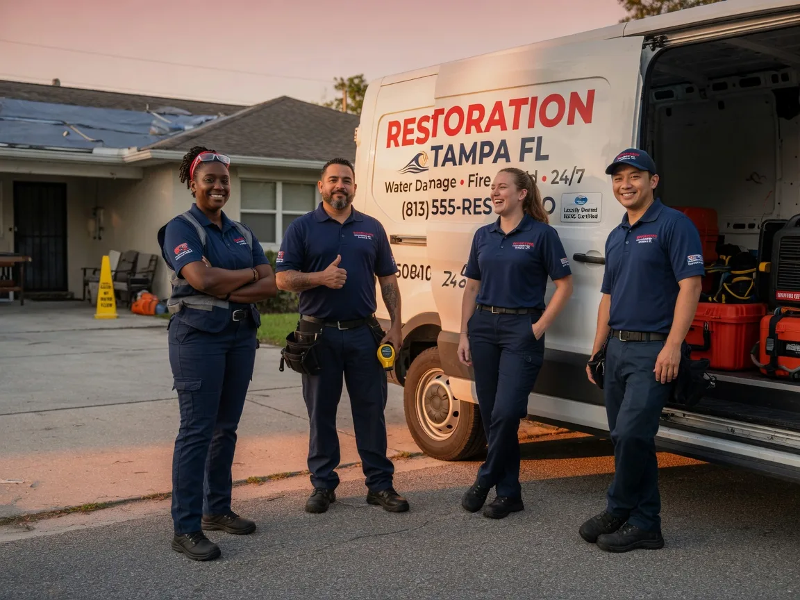 Water Damage Restoration company in Pryor, OK